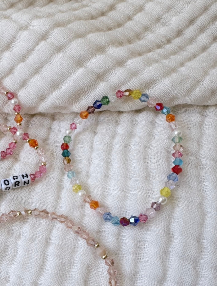 Rainbow Pearl Bracelet