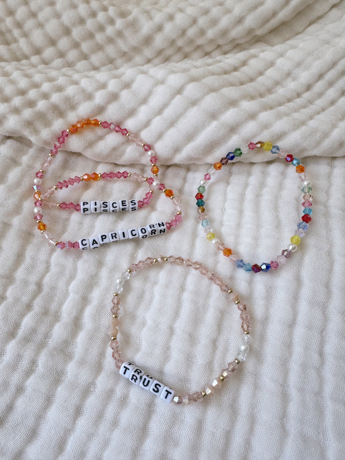 Rainbow Pearl Bracelet