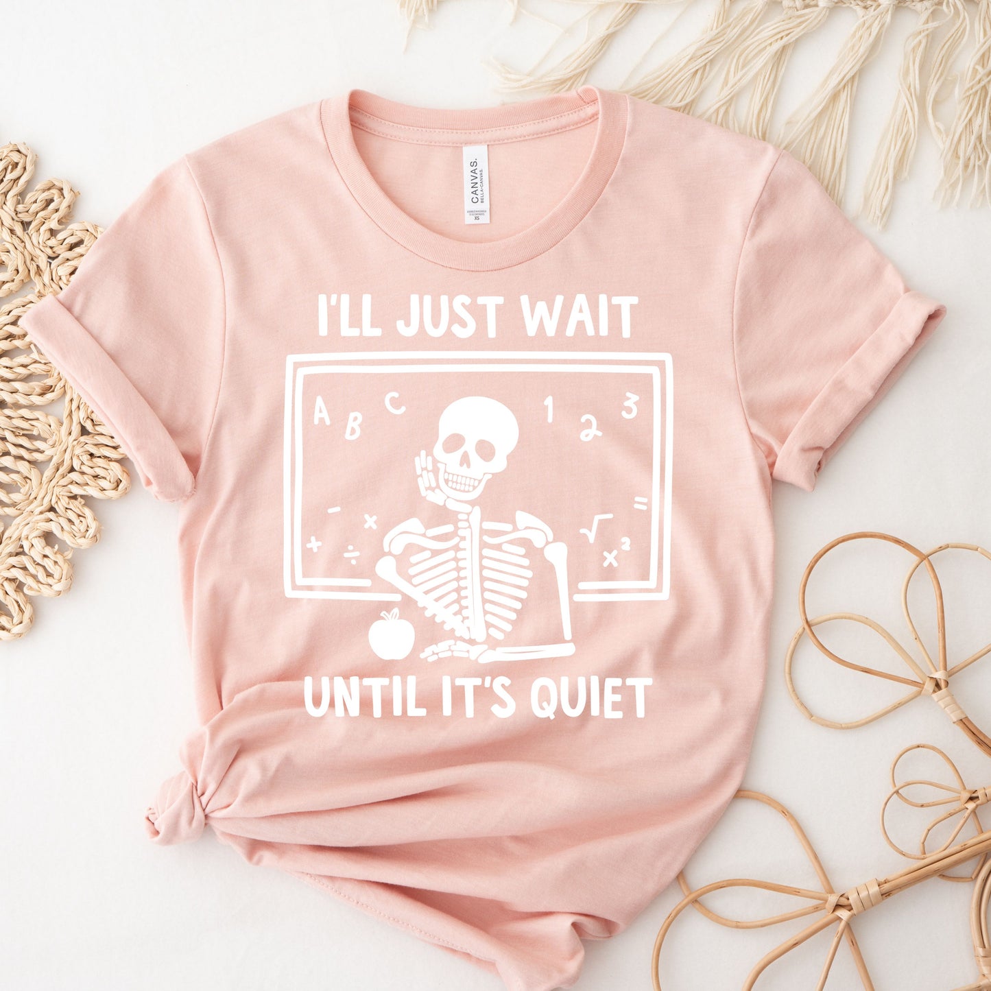 Quiet Skeleton Tee